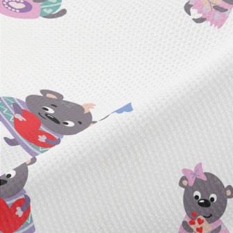 The Little Bears Send Each Oth Piqué