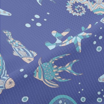 The Underwater World Made Up O Piqué