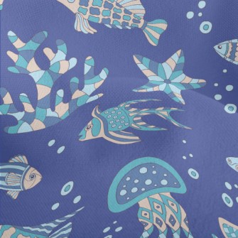 The Underwater World Made Up O Lightweight Performance Linen