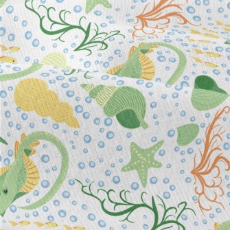 Stingray And Shells In The Sea Modern Jersey