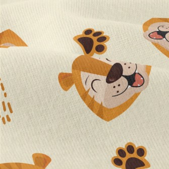 Smiling Animal Faces Modern Jersey