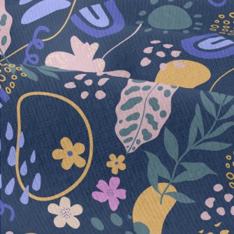 Colorful Fantasy Tropical Plan Modern Jersey