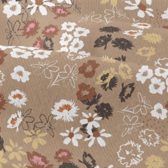 Colorful Blooming Flowers Modern Jersey