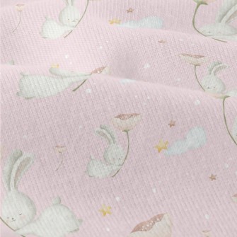 Flying Rabbit Holding Flowers Modern Jersey