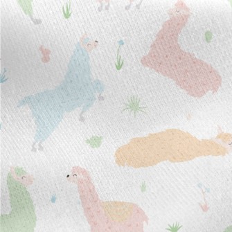 Mysterious South American Anim Jersey Backed Fleece