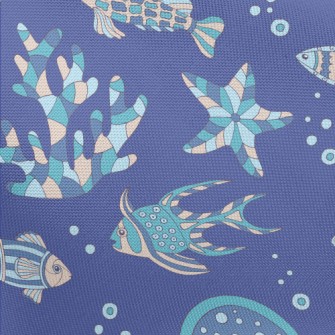 The Underwater World Made Up O Pongee