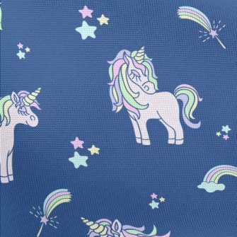 Pink Unicorn With Closed Eyes Pongee