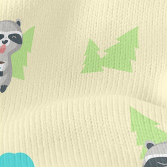 A Raccoon's Day In The For Stretch Jersey