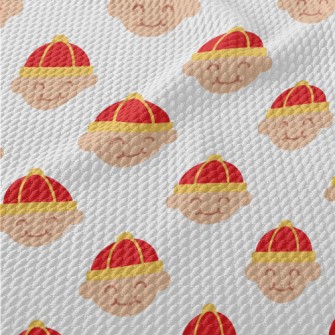 Red Hat Boy Birdseye Piqué