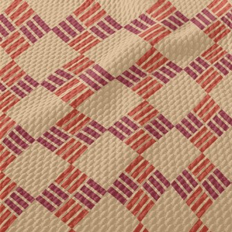 Japanese Diamond Design Birdseye Piqué