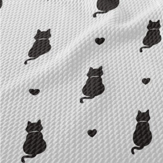 Cat Back And Love Birdseye Piqué