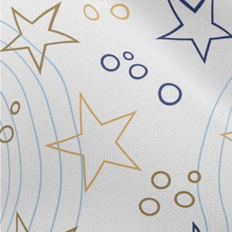 Stars And Circles Chiffon