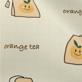 Orange Tea Bags Chiffon