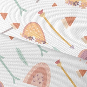 Bohemian Style Doodles Waterproof Oxford