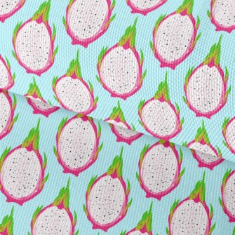 Hand Drawn Dragon Fruit Cross  Waterproof Oxford