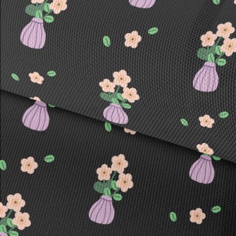 Hand Drawn Cartoon Vase Waterproof Oxford