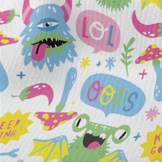 Colorful Cartoon Monsters Terry