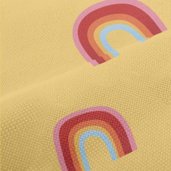 Cute Hand Drawn Rainbow Performance Linen
