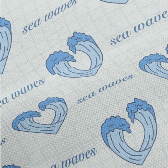 Cartoon Love Waves Performance Linen