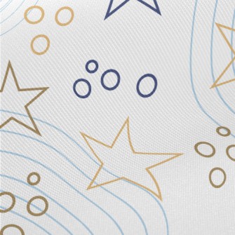 Stars And Circles Twill
