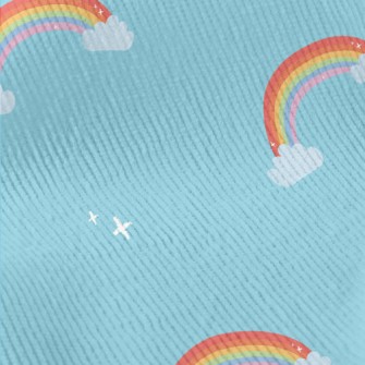 Hand Drawn Beautiful Rainbow Standard Corduroy