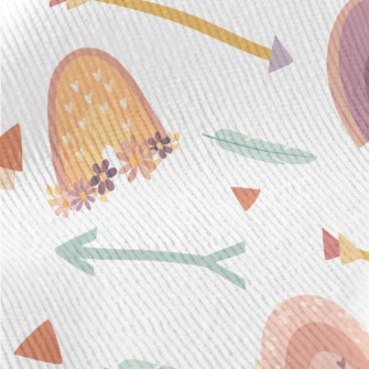 Bohemian Style Doodles Standard Corduroy