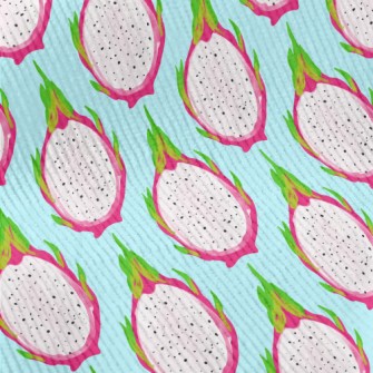 Hand Drawn Dragon Fruit Cross  Standard Corduroy
