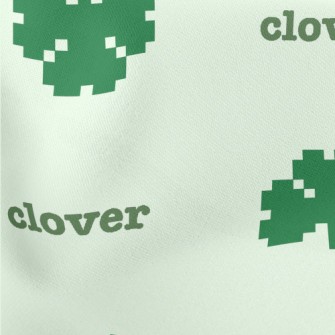 Pixel Wind Clover Stretch Ponte