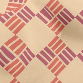 Japanese Diamond Design Micro Fleece