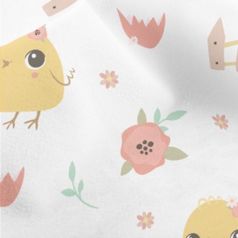Beautiful Cute Chick Micro Fleece