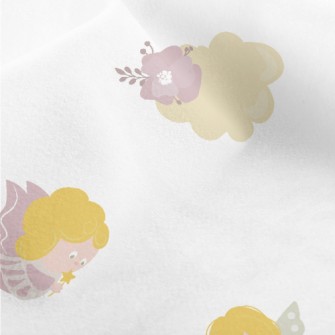Cute Flower Elf Micro Fleece