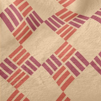 Japanese Diamond Design Minky