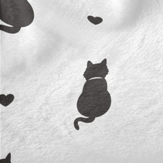 Cat Back And Love Minky