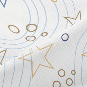 Stars And Circles Piqué