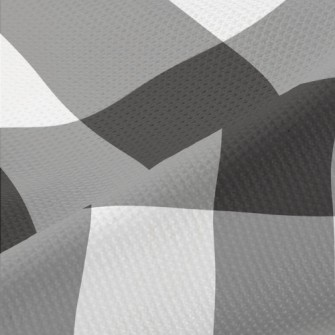 Classic Grey Check Piqué