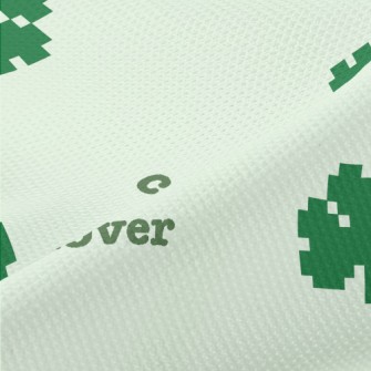 Pixel Wind Clover Piqué