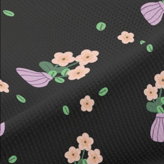 Hand Drawn Cartoon Vase Piqué