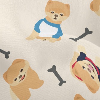 Cute German Shepherd Lightweight Performance Linen