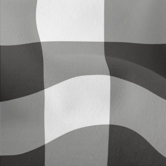Classic Grey Check Lightweight Performance Linen