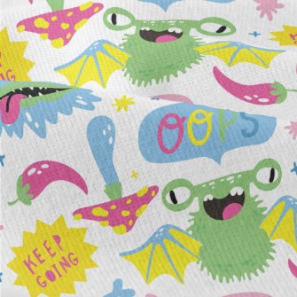 Colorful Cartoon Monsters Modern Jersey