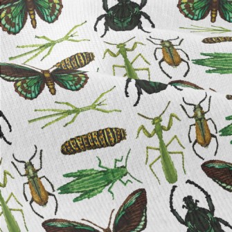 Hand Drawn Insect Illustration Modern Jersey