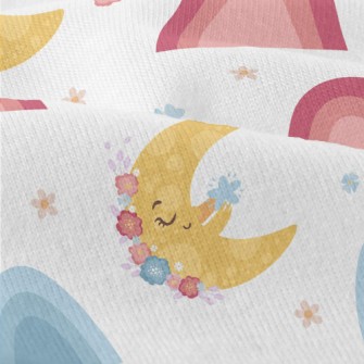 Flowers With Sun And Moon Modern Jersey