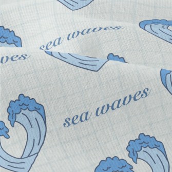 Cartoon Love Waves Modern Jersey