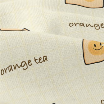 Orange Tea Bags Modern Jersey