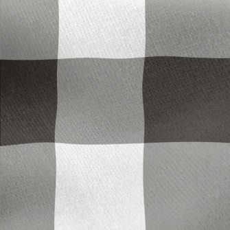 Classic Grey Check Jersey Backed Fleece