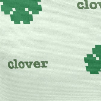 Pixel Wind Clover Pongee