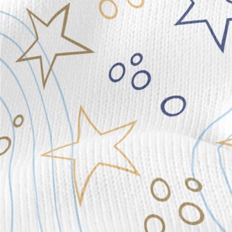 Stars And Circles Stretch Jersey
