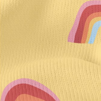 Cute Hand Drawn Rainbow Stretch Jersey