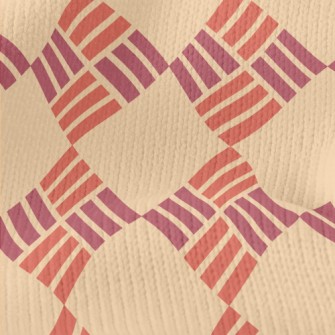 Japanese Diamond Design Stretch Jersey