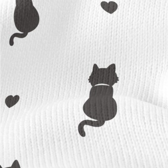 Cat Back And Love Stretch Jersey